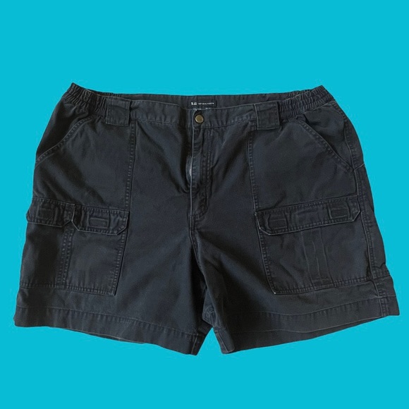 Tactical Series Cargo Shorts Black 